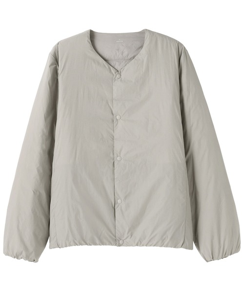 無印良品(ムジルシリョウヒン)の「紳士 軽量ダウンポケッタブルノーカラージャケット(その他アウター・メンズ・ライトグレー系/ダークグレー/ブラック・S/M/L/XL)」の13枚目の写真