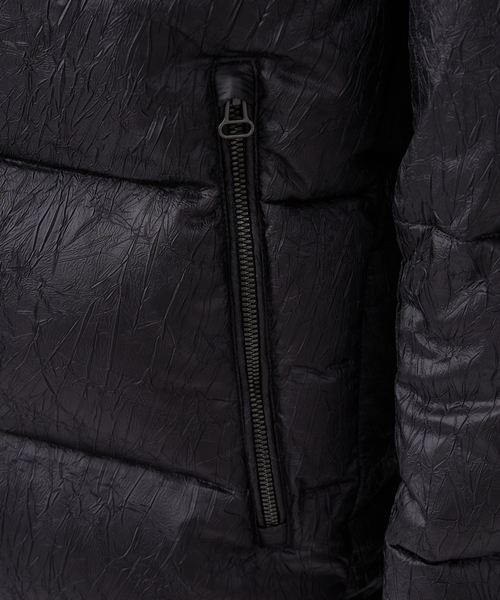 5351 POUR LES HOMMES（ゴーサンゴーイチプールオム）の「【25A/W】クラッシュ ワッシャー ダウンジャケット（ダウンジャケット/コート・メンズ・ブラック/ホワイト・50/48/46/44）」の15枚目の写真