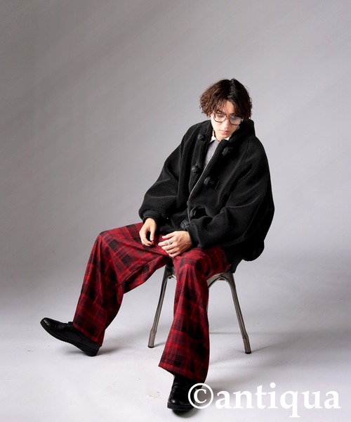 antiqua(アンティカ)の「チャイナボタンボアジャケット(その他アウター・レディース・ブラック・ONESIZE)」の17枚目の写真