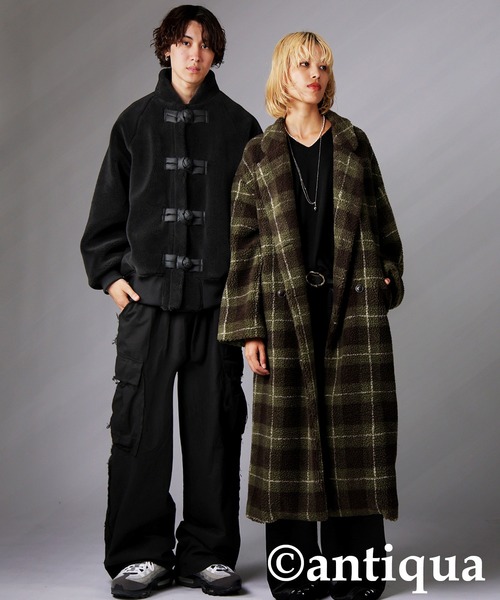 antiqua(アンティカ)の「チャイナボタンボアジャケット(その他アウター・レディース・ブラック・ONESIZE)」の10枚目の写真