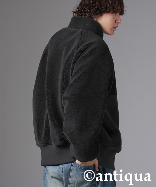 antiqua(アンティカ)の「チャイナボタンボアジャケット(その他アウター・レディース・ブラック・ONESIZE)」の14枚目の写真