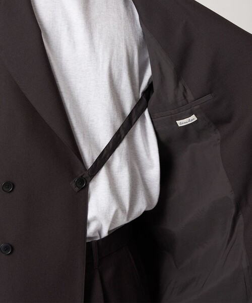 Steven Alan（スティーブンアラン）の「＜Steven Alan＞ ウール オックスフォード ダブルブレステッド 6B ジャケット（テーラードジャケット・メンズ・ダークブラウン/ブラック・S/M/L/XL）」の22枚目の写真