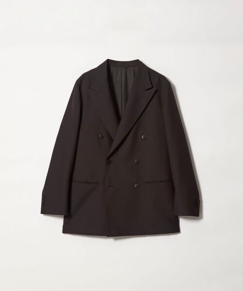 Steven Alan＞ ウール オックスフォード ダブルブレステッド 6B