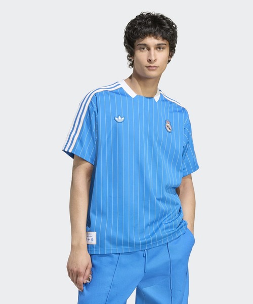 アディダス レアル・マドリード テラスアイコン ジャージー adidas tシャツ レアル・マドリード テラスアイコン ジャージー