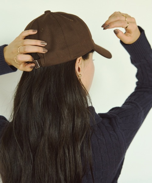 セール】バイカラーロゴ刺繍キャップ（キャップ）｜VANNIE U