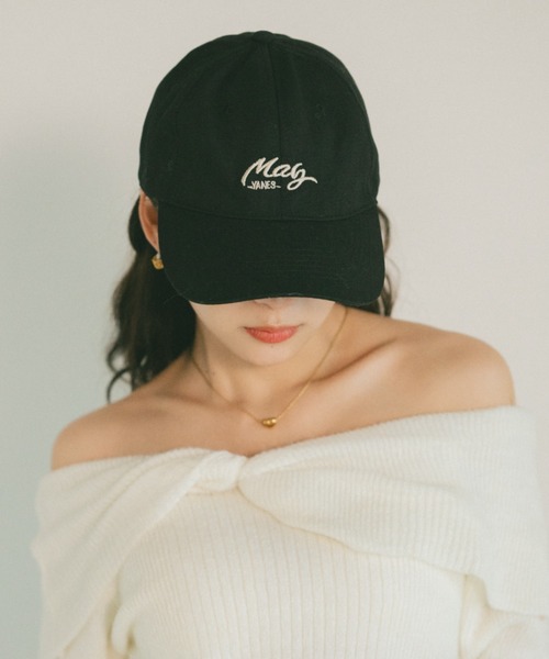 セール】バイカラーロゴ刺繍キャップ（キャップ）｜VANNIE U