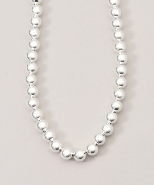 ERICKA NICOLAS BEGAY】NAVAJO PEARL 8mm 45:ネックレス(ネックレス ERICKA NICOLAS BEGAY】NAVAJO PEARL 8mm 45:ネックレス(ネックレス