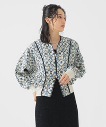 B:MING by BEAMS（ビーミングバイビームス）の「プリント キルト ブルゾン（ブルゾン）」