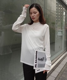 メッシュ カットソー 長袖 楽天市場】トップス《伝線しないシアーメッシュハイネック