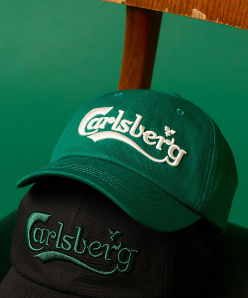 417 EDIFICE(フォーワンセブンエディフィス)の「《追加》CARLSBERG × 417 3DLOGO キャップ(キャップ・メンズ・ブラック/グリーン・FREE)」の2枚目の写真