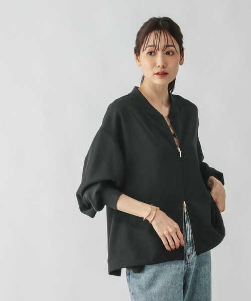 FRAMeWORKベッチュウALUTASｚｉｐブルゾン FRAMeWORKベッチュウALUTASzipブルゾン