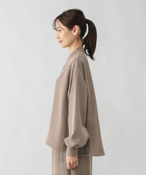 GLOBAL WORK(グローバルワーク)の「WクロスZIPブルゾン/576803(ブルゾン・レディース・ブラック/モカ・MEDIUM/LARGE)」の20枚目の写真