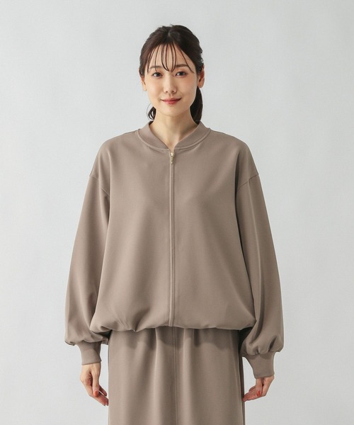 GLOBAL WORK(グローバルワーク)の「WクロスZIPブルゾン/576803(ブルゾン・レディース・ブラック/モカ・MEDIUM/LARGE)」の22枚目の写真