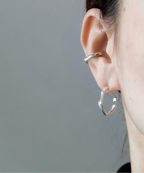 ISOLATION(アイソレーション)の「【ISOLATION / アイソレーション】Silver925 Organic Earcuff /オーガニックイヤーカフ シルバー925(イヤーカフ・レディース・シルバー・FREE)」の3枚目の写真