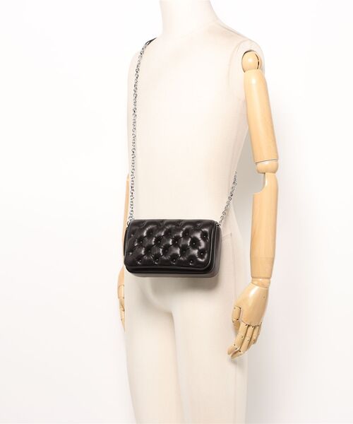 Maison Margiela(メゾンマルジェラ)の「Maison Margiela GLAM SLAM EMBROIDERY FLAP MI(ハンドバッグ・レディース・ブラック・FREE)」の5枚目の写真
