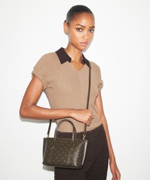 TORY BURCH（トリーバーチ）の「ペリー コーテッドキャンバス ミニ トートバッグ（ショルダーバッグ）」