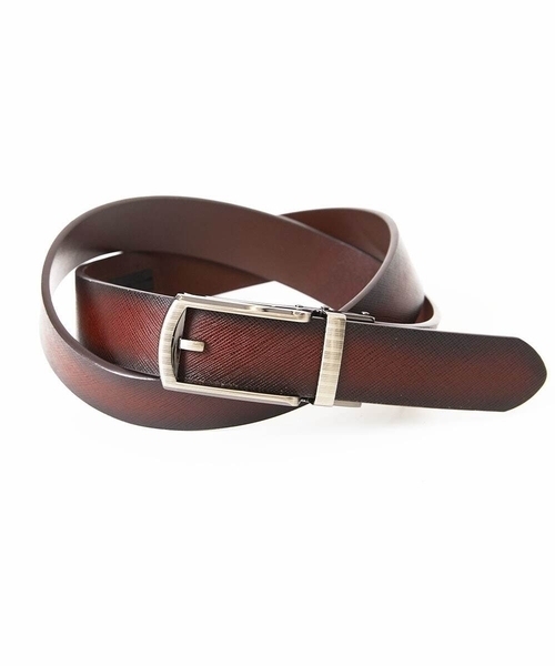 MK MICHEL KLEIN HOMME (エムケーミッシェルクランオム)の「イタリアンレザーグラデーション / 2025AW(ベルト・レディース・ブラック/ネイビー/ブラウン・ONESIZE)」の2枚目の写真