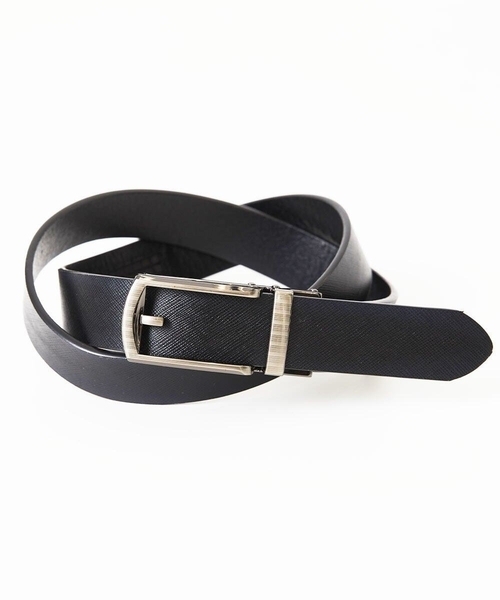 MK MICHEL KLEIN HOMME (エムケーミッシェルクランオム)の「イタリアンレザーグラデーション / 2025AW(ベルト・レディース・ブラック/ネイビー/ブラウン・ONESIZE)」の1枚目の写真
