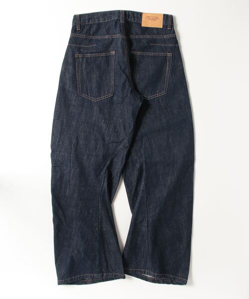 ALL RUNS（オールランズ）の「濃紺カーブデニムパンツ（デニムパンツ・メンズ・インディゴブルー・L/M）」の12枚目の写真