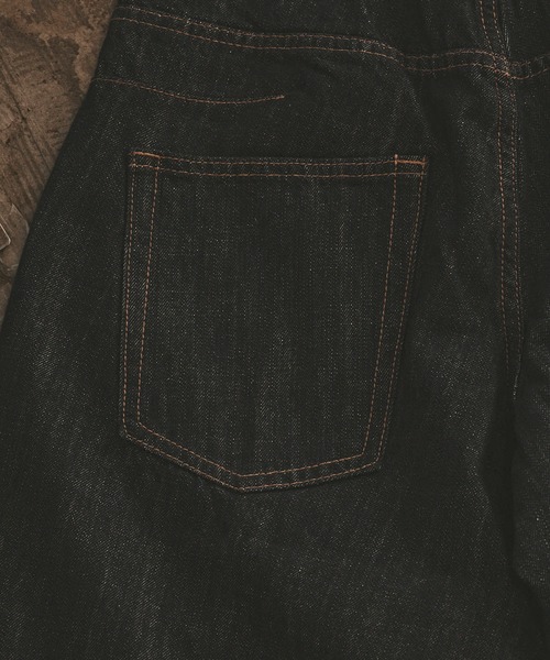 ALL RUNS（オールランズ）の「濃紺カーブデニムパンツ（デニムパンツ・メンズ・インディゴブルー・L/M）」の11枚目の写真