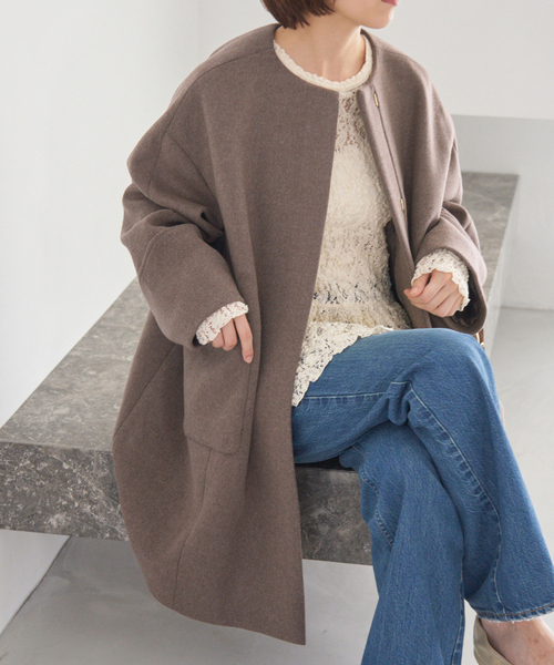 IENA（イエナ）｜ノーカラーコート一覧 - WEAR