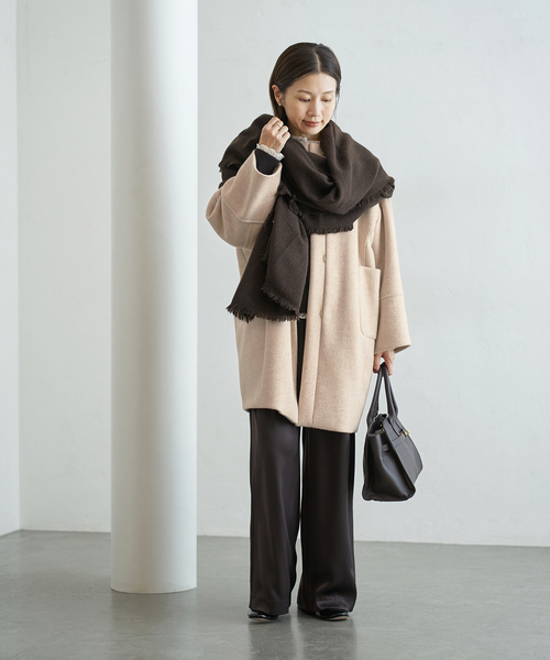 Super140 フォルムコート（ノーカラーコート）｜IENA（イエナ）の