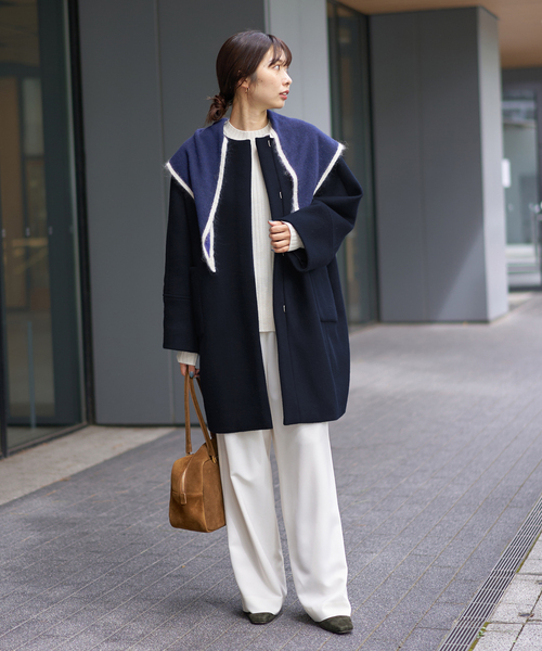 Super140 フォルムコート（ノーカラーコート）｜IENA（イエナ）の