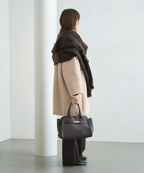 セール】Super140 フォルムコート（ノーカラーコート）｜IENA（イエナ