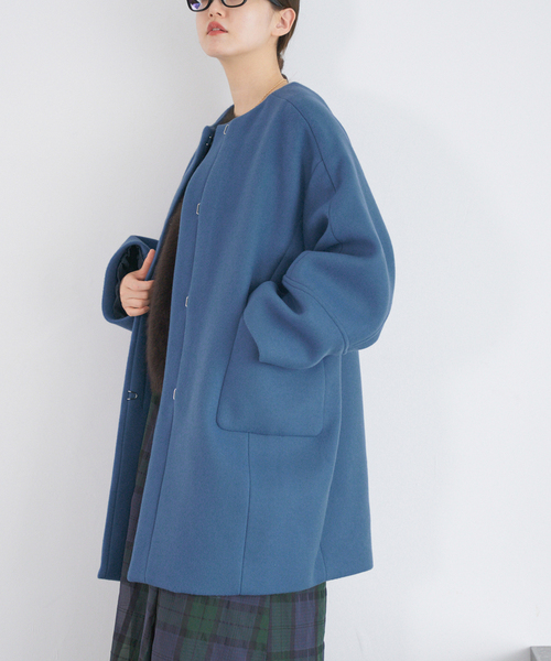 Super140 フォルムコート（ノーカラーコート）｜IENA（イエナ）の