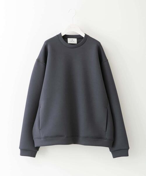URBAN RESEARCH Sonny Label(アーバンリサーチサニーレーベル)の「ダンボールニットクルーネックプルオーバー(その他トップス・メンズ・グレー系その他/ブラック/チャコールグレー/ネイビー・MEDIUM/LARGE/X-LARGE)」の2枚目の写真
