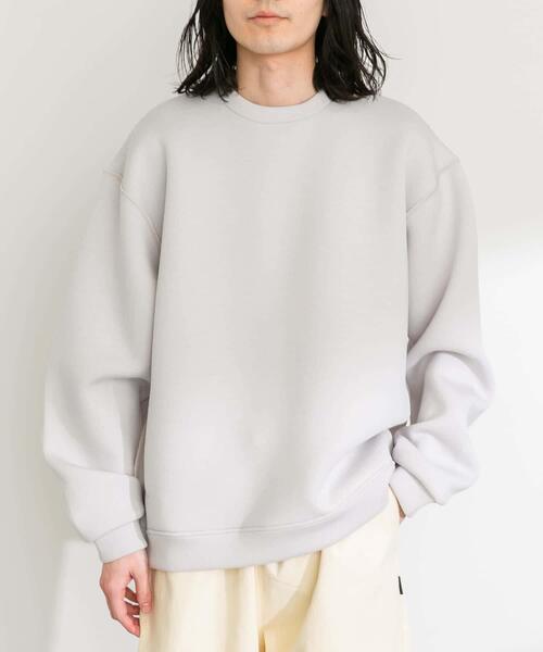 URBAN RESEARCH Sonny Label(アーバンリサーチサニーレーベル)の「ダンボールニットクルーネックプルオーバー(その他トップス・メンズ・グレー系その他/ブラック/チャコールグレー/ネイビー・MEDIUM/LARGE/X-LARGE)」の5枚目の写真