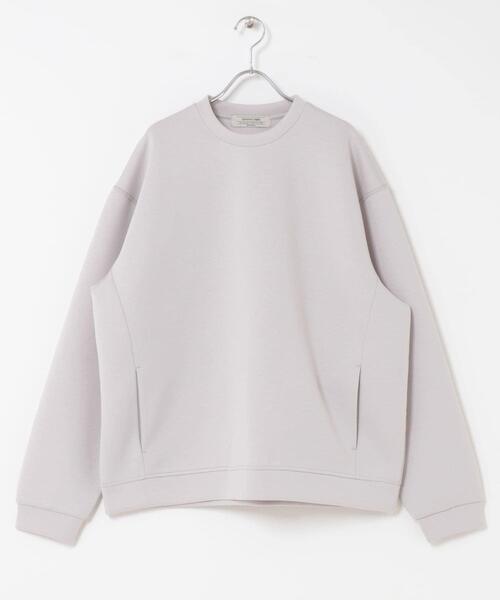 URBAN RESEARCH Sonny Label(アーバンリサーチサニーレーベル)の「ダンボールニットクルーネックプルオーバー(その他トップス・メンズ・グレー系その他/ブラック/チャコールグレー/ネイビー・MEDIUM/LARGE/X-LARGE)」の8枚目の写真