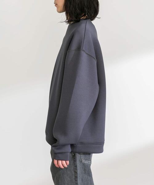 URBAN RESEARCH Sonny Label(アーバンリサーチサニーレーベル)の「ダンボールニットクルーネックプルオーバー(その他トップス・メンズ・グレー系その他/ブラック/チャコールグレー/ネイビー・MEDIUM/LARGE/X-LARGE)」の16枚目の写真