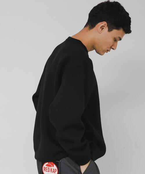 URBAN RESEARCH Sonny Label(アーバンリサーチサニーレーベル)の「ダンボールニットクルーネックプルオーバー(その他トップス・メンズ・グレー系その他/ブラック/チャコールグレー/ネイビー・MEDIUM/LARGE/X-LARGE)」の20枚目の写真