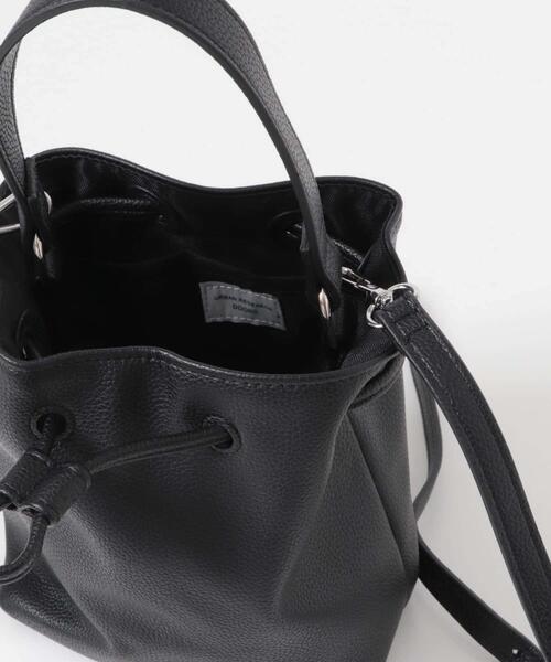 URBAN RESEARCH DOORS(アーバンリサーチドアーズ)の「2WAYシボ巾着ショルダーバッグ(ショルダーバッグ・レディース・ブラック/ブルー・ONE)」の5枚目の写真