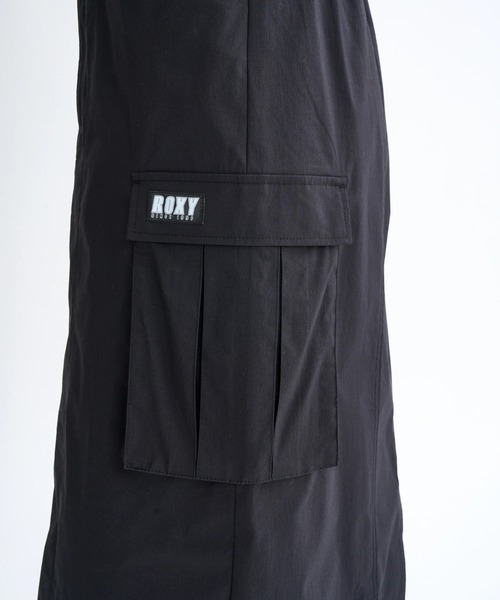 ROXY（ロキシー）の「SUN SET /ロキシーウエストゴムストレッチカーゴロングスカート（スカート・レディース・カーキ/ピンク/ブラック・SMALL/MEDIUM/LARGE）」の8枚目の写真