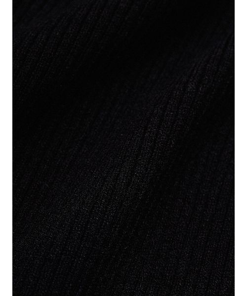 SORIN(ソリン )の「Back Open Rib Top/バックオープンリブトップ(ニット/セーター・レディース・ダークグレー/ブラック/ワインレッド・38)」の7枚目の写真