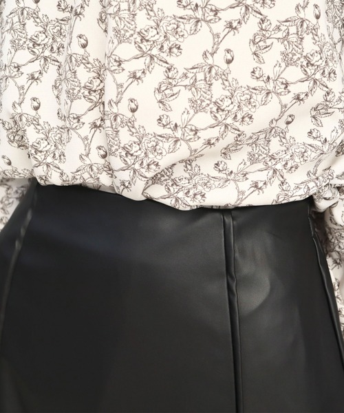 CECIL McBEE(セシルマクビー)の「合皮マーメイドスカート(スカート・レディース・ブラック・MEDIUM/LARGE)」の7枚目の写真