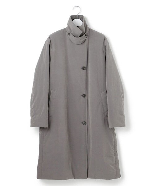 【美品】LIMONTA ステンカラーコート XL ユニバーサルランゲージ ステンカラーコート／CANONICO／Earth,Wind&Fire／ウールラミネート