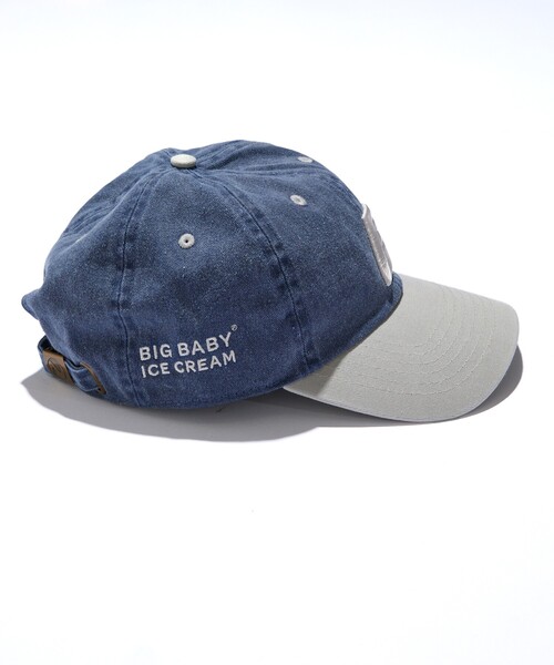 FREAK'S STORE(フリークスストア)の「BIG BABY ICE CREAM × FREAK'S STORE/ビッグベイビーアイスクリーム 別注 B刺繍CAP/B刺繍 キャップ(キャップ・レディース・ワインレッド/ネイビー/ホワイト/ブルー・ONE SIZE)」の13枚目の写真