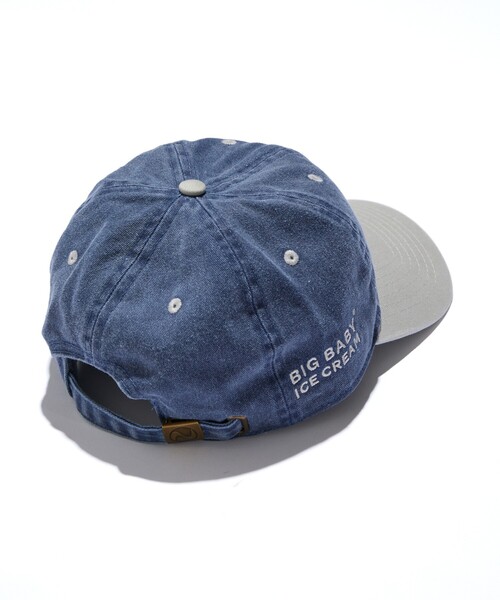 FREAK'S STORE(フリークスストア)の「BIG BABY ICE CREAM × FREAK'S STORE/ビッグベイビーアイスクリーム 別注 B刺繍CAP/B刺繍 キャップ(キャップ・レディース・ワインレッド/ネイビー/ホワイト/ブルー・ONE SIZE)」の14枚目の写真