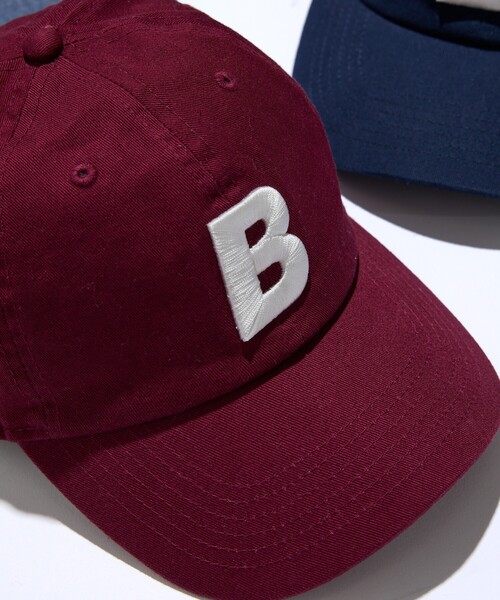 FREAK'S STORE(フリークスストア)の「BIG BABY ICE CREAM × FREAK'S STORE/ビッグベイビーアイスクリーム 別注 B刺繍CAP/B刺繍 キャップ(キャップ・レディース・ワインレッド/ネイビー/ホワイト/ブルー・ONE SIZE)」の17枚目の写真