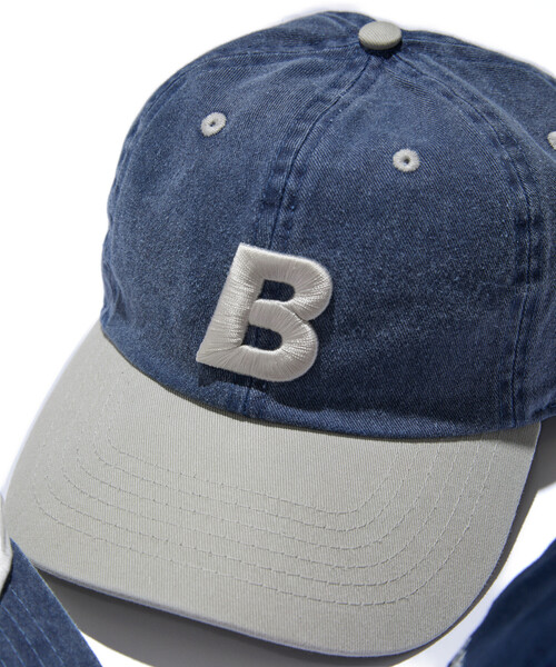 FREAK'S STORE(フリークスストア)の「BIG BABY ICE CREAM × FREAK'S STORE/ビッグベイビーアイスクリーム 別注 B刺繍CAP/B刺繍 キャップ(キャップ・レディース・ワインレッド/ネイビー/ホワイト/ブルー・ONE SIZE)」の22枚目の写真