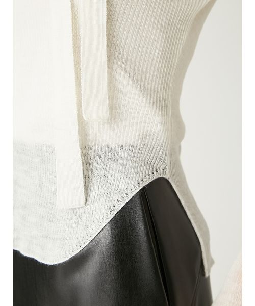 セール】ロングタイ2wayシアーニットプルオーバー（ニット/セーター