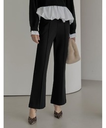 Re:EDIT | [2025AW COLLECTION][低身長/高身長/大きいサイズ有][イージーケア]ストレッチポンチキックフレアパンツ(その他パンツ)