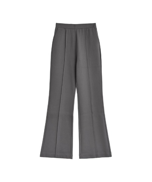 Re:EDIT（リエディ）の「[2025AW COLLECTION][低身長/高身長/大きいサイズ有][イージーケア]ストレッチポンチキックフレアパンツ（その他パンツ・レディース・ブラック/アイボリー/チャコールグレー・SHORT/MEDIUM/TALL/LARGE/X-LARGE）」の11枚目の写真