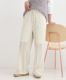 Cutie Blonde（キューティーブロンド）の「【セットアップ可】クラフトレースイージーパンツ（その他パンツ）」