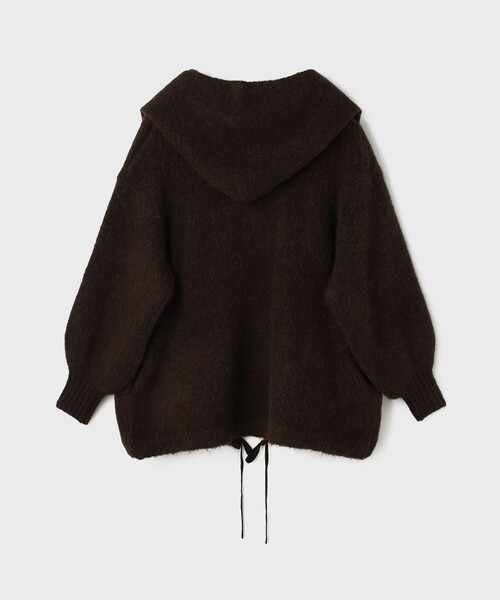 GRACE CLASS(グレースクラス)の「ストールアルパカカーディガン(カーディガン/ボレロ・レディース・ホワイト/ブラウン・36)」の9枚目の写真