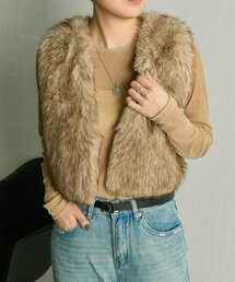 イアパピヨネ　ear PAPILLONNER ベージュ　ワンピース PAPILLONNER - パピヨネ イア ear 美品 ロング ワンピース 長袖