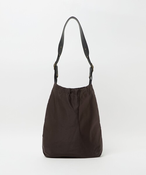 未使用品 texnh TRIANGLE SHOULDER レザーショルダーバッグ 別注】＜texnh＞TRIANGLE SHOULDER/ショルダーバッグ